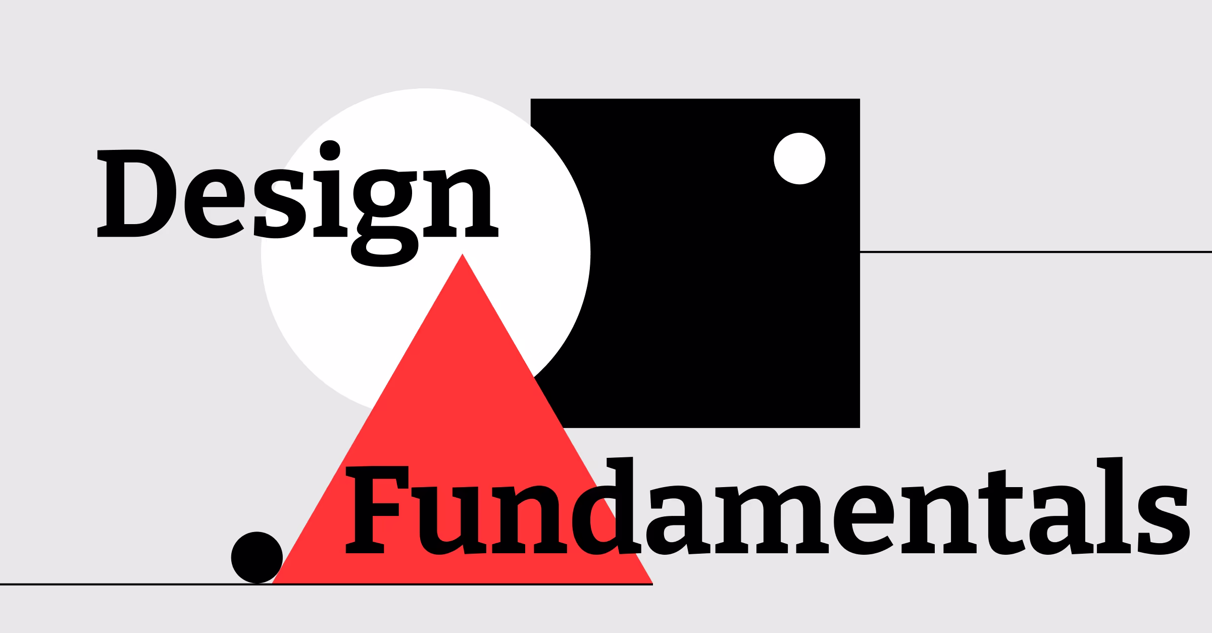 image describing the fundamental geometric shapes of design